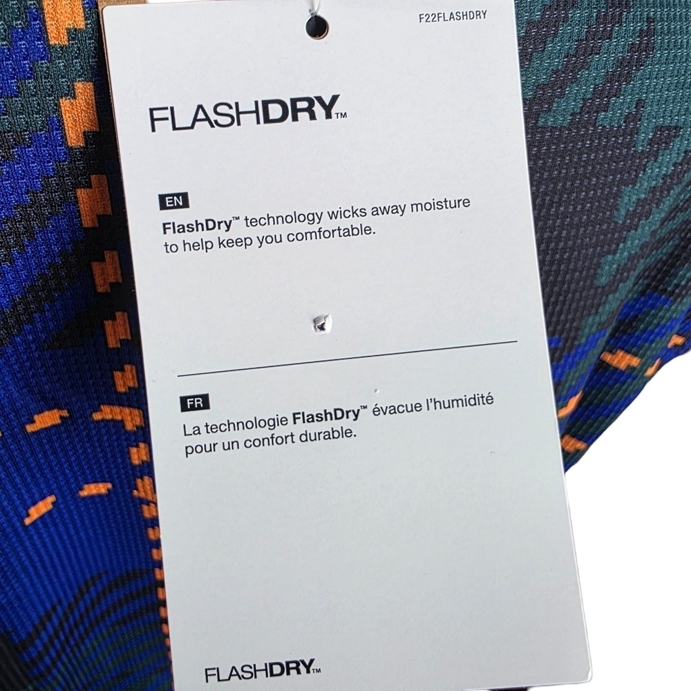NWT North Face Women's Flash Dry Base Layer, Waffle Plaid, Size Large - Picture 8 of 11